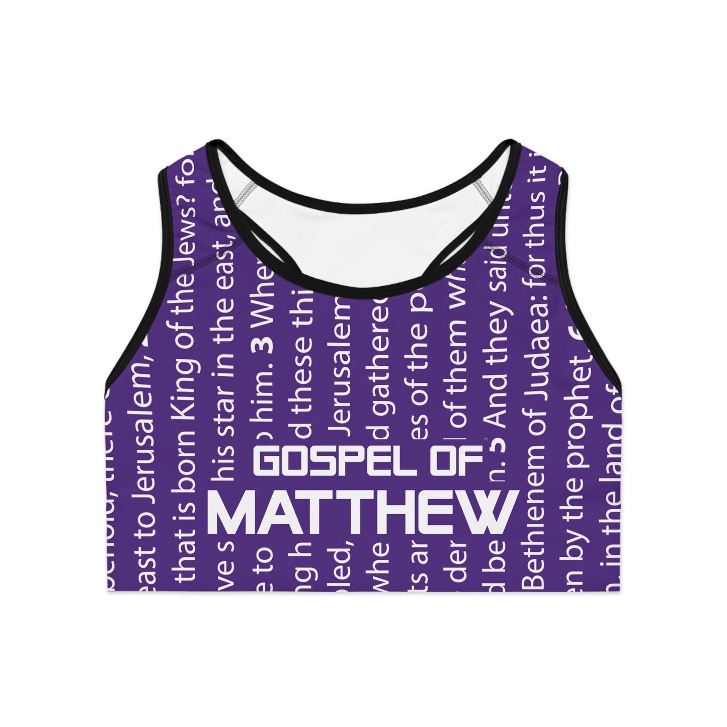 SPORTS BRA - Gospel of Matthew