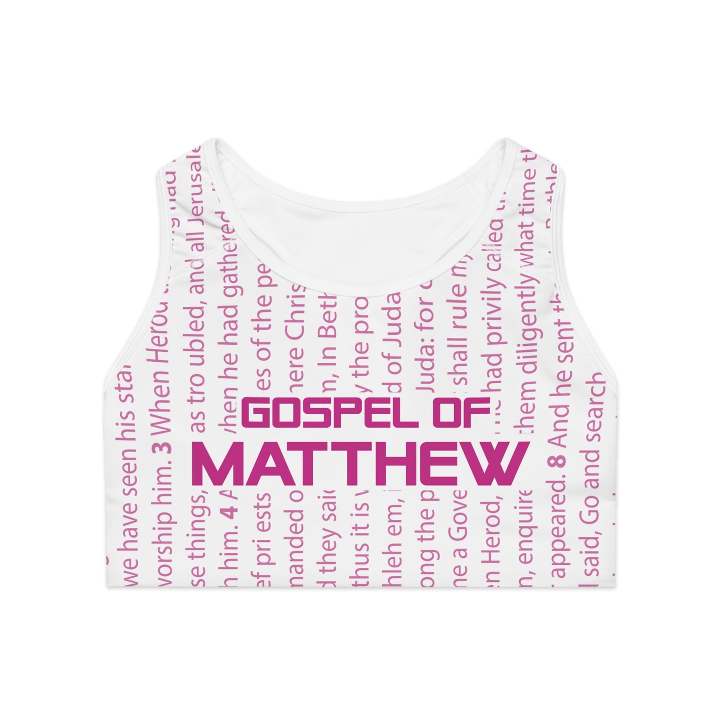 SPORTS BRA - Gospel of Matthew