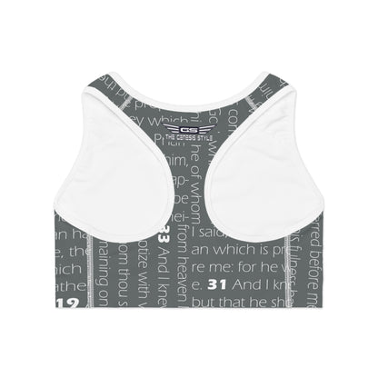 SPORTS BRA - Gospel of John