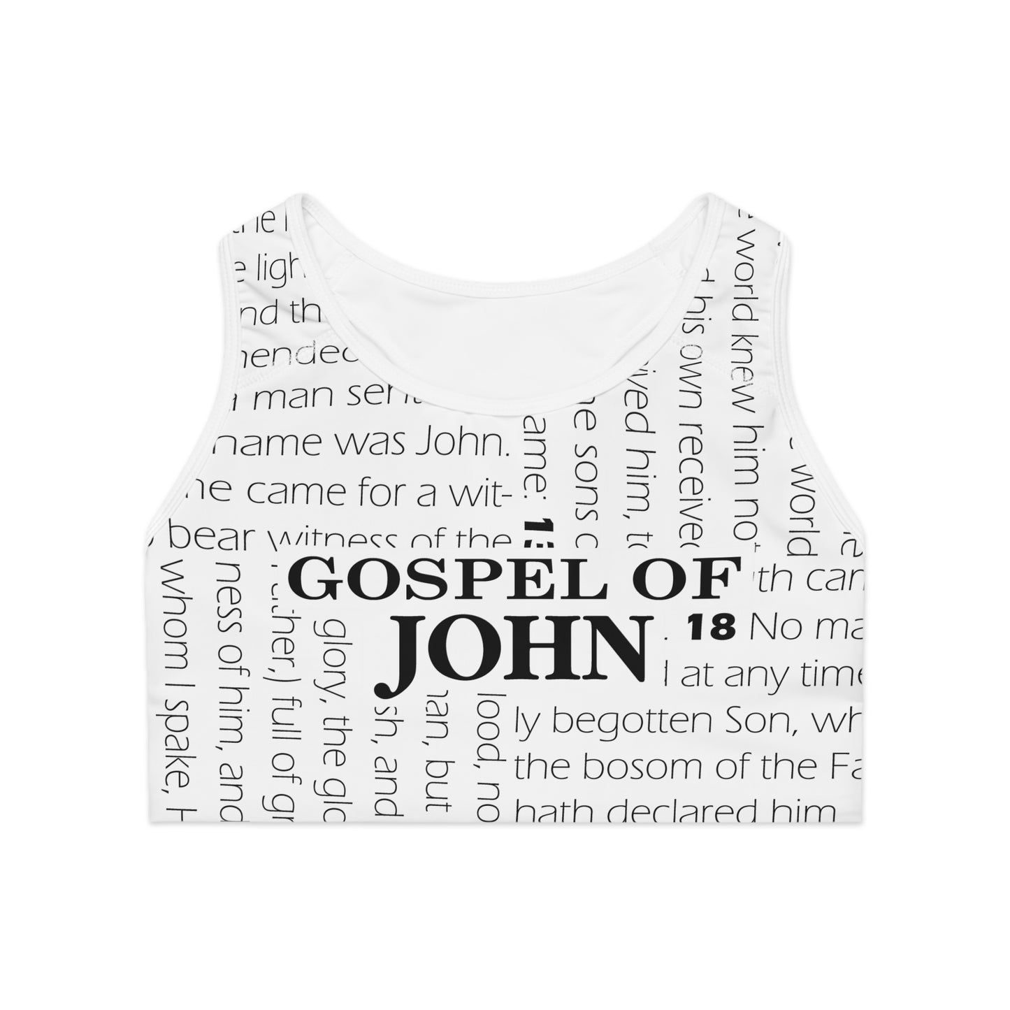 SPORTS BRA - Gospel of John