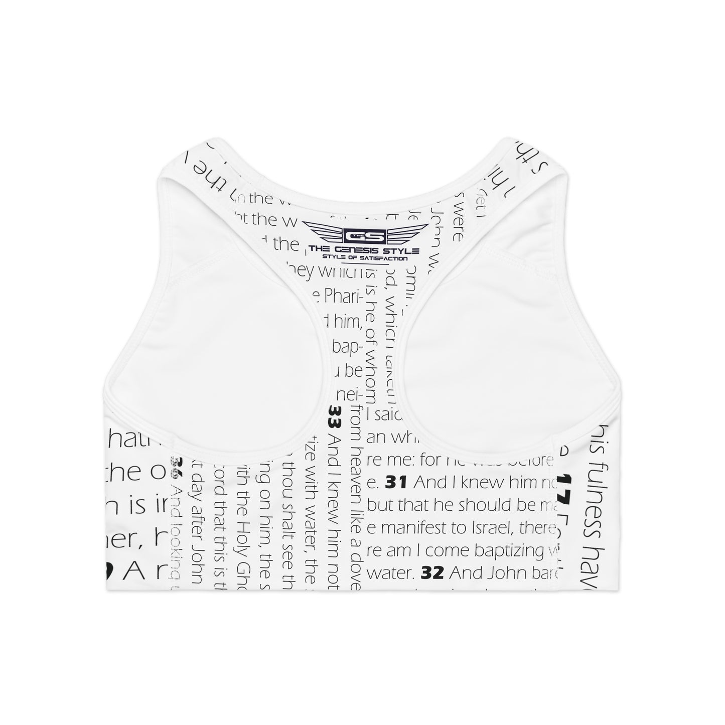 SPORTS BRA - Gospel of John