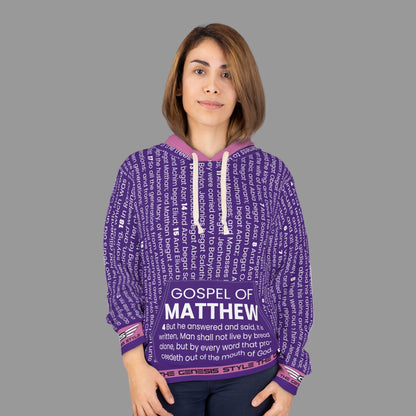 GOSPEL HOODIE PULLOVER - Gospel of Mathew