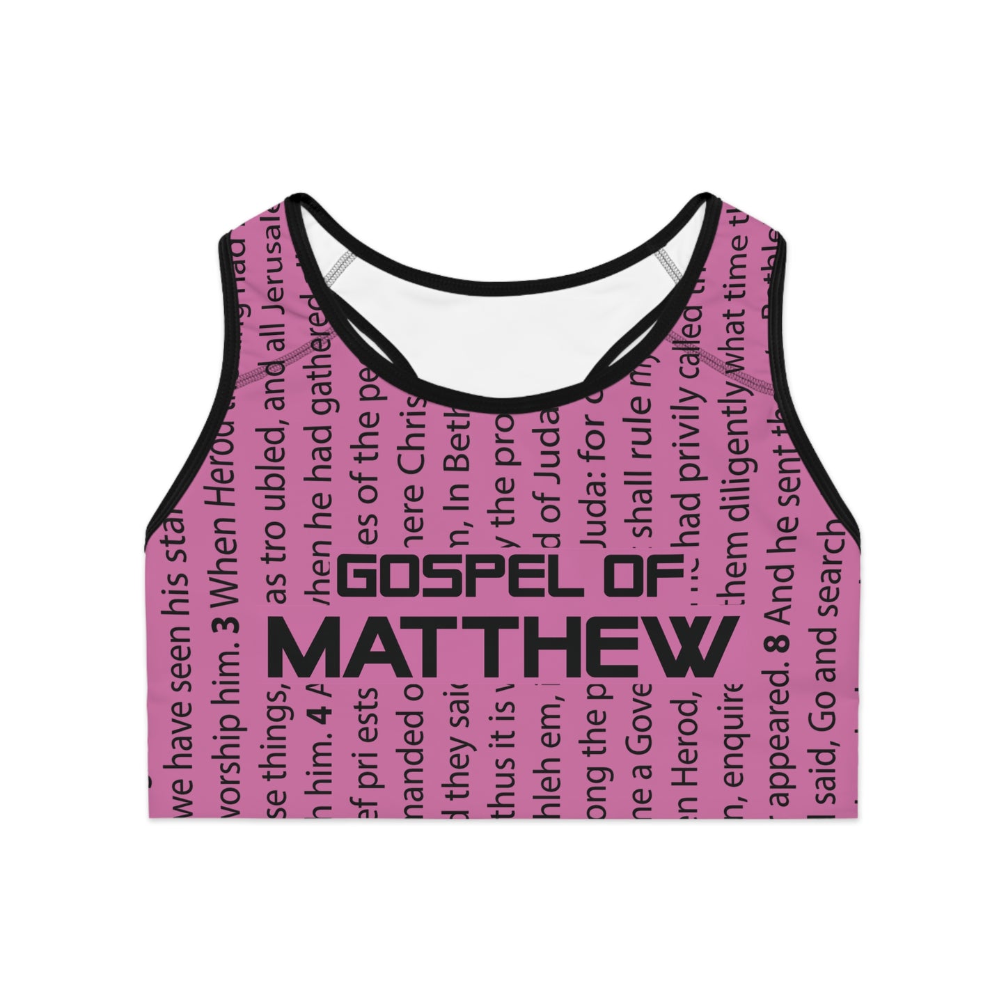 SPORTS BRA - Gospel of Matthew