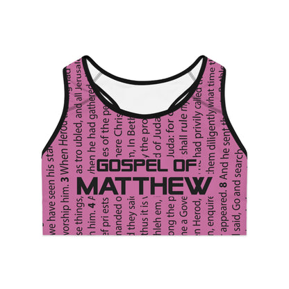 SPORTS BRA - Gospel of Matthew