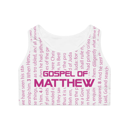SPORTS BRA - Gospel of Matthew