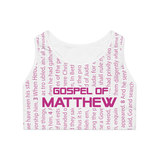 SPORTS BRA - Gospel of Matthew