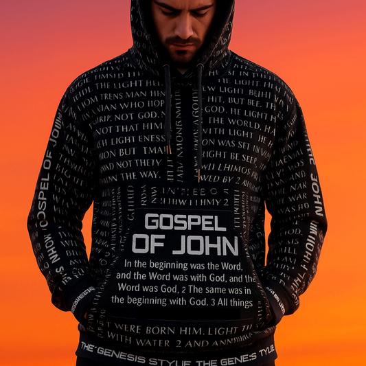 GOSPEL HOODIE PULLOVER - Gospel of John