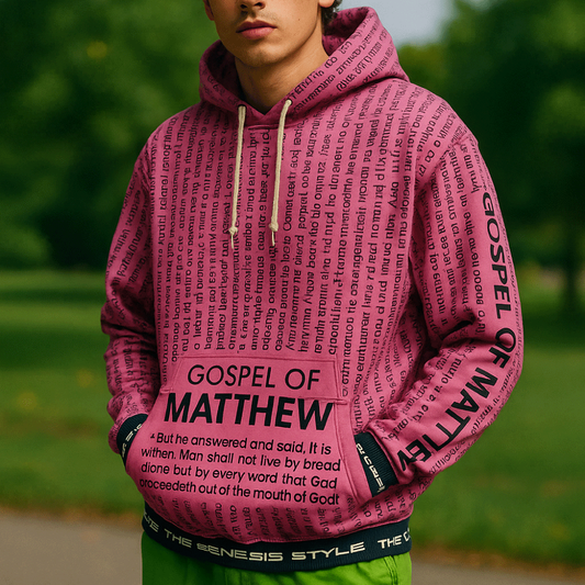 GOSPEL HOODIE PULLOVER - Gospel of Matthew
