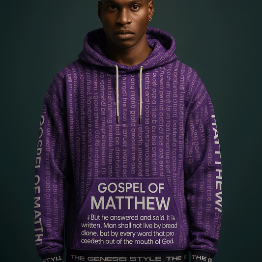 GOSPEL HOODIE PULLOVER - Gospel of Matthew