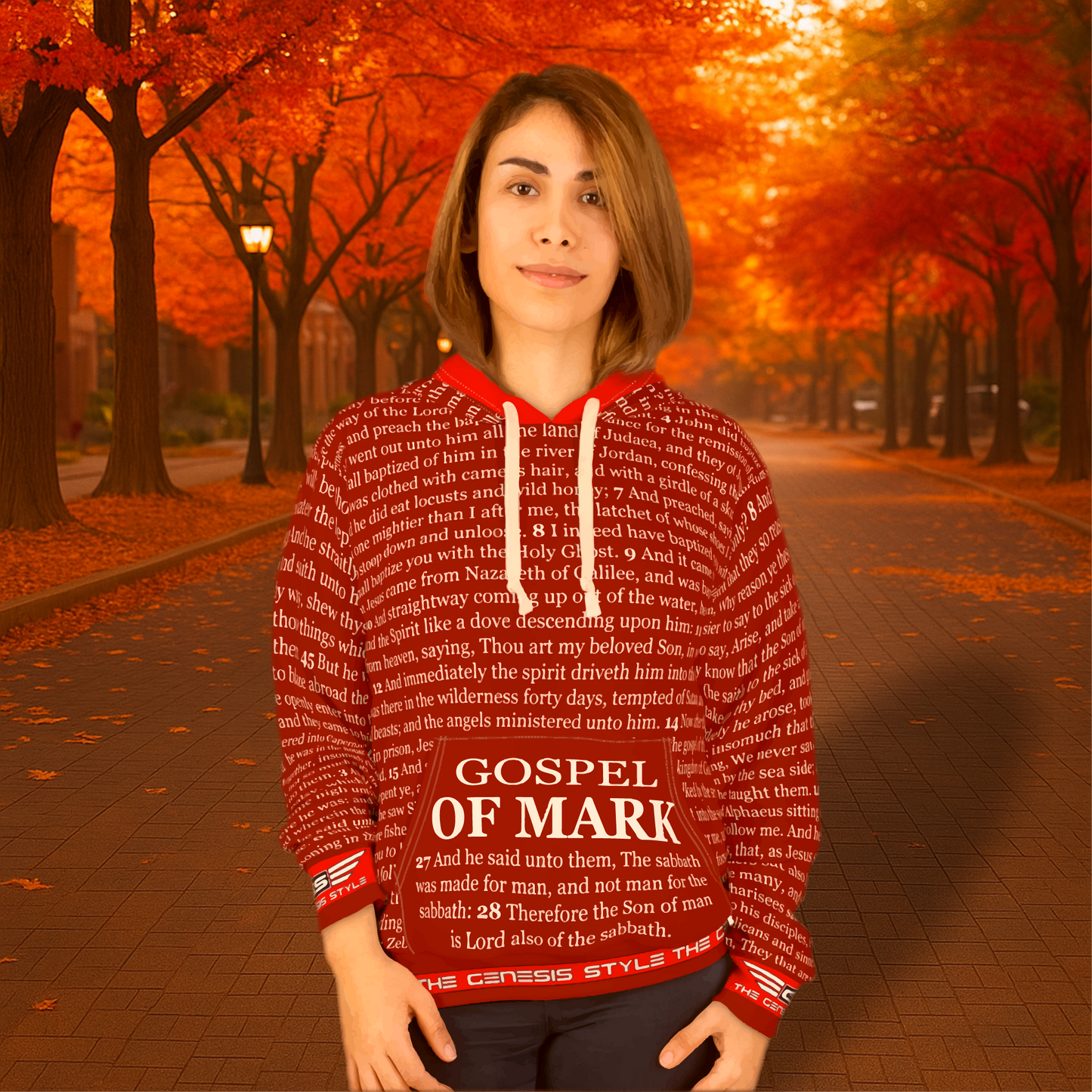 GOSPEL HOODIE PULOVER - Gospel of Mark