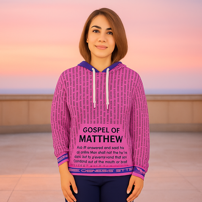 GOSPEL HOODIE PULLOVER - Gospel of Matthew