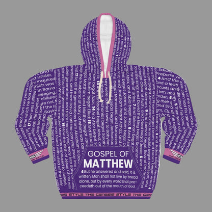 GOSPEL HOODIE PULLOVER - Gospel of Mathew