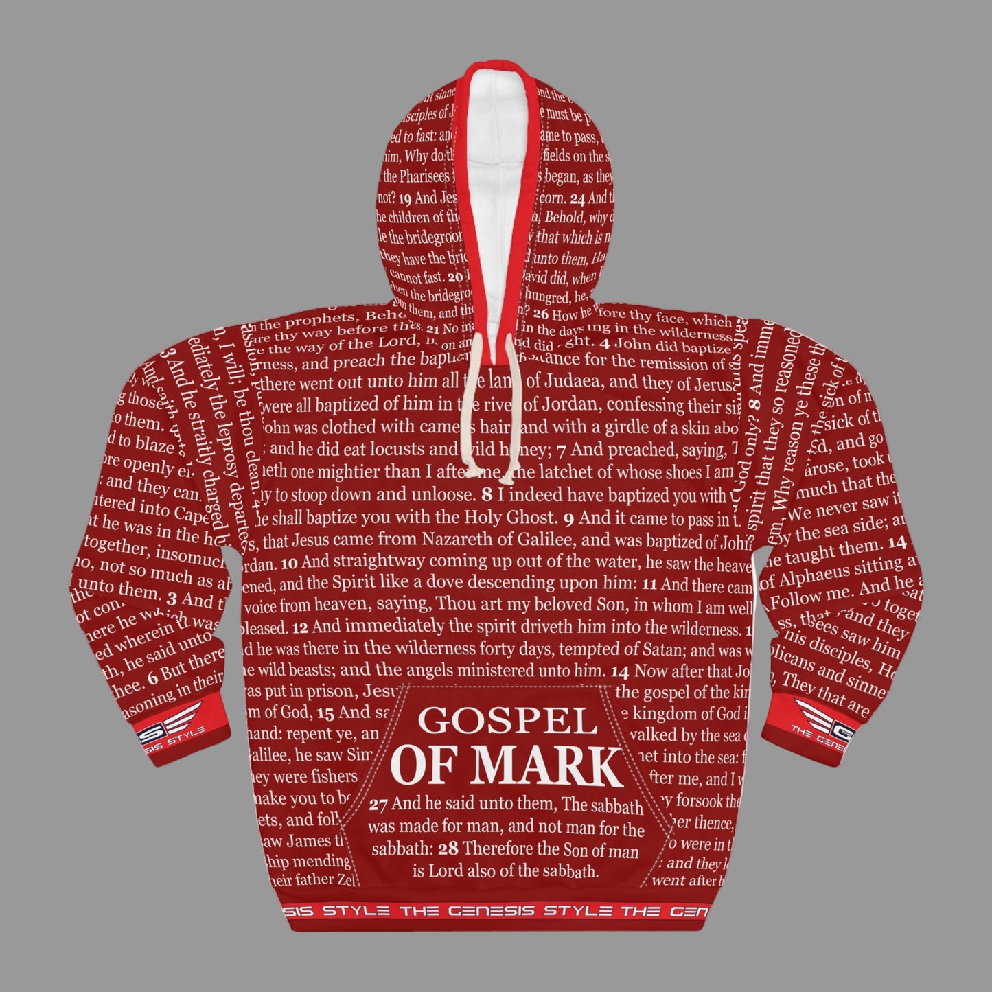 GOSPEL HOODIE PULOVER - Gospel of Mark