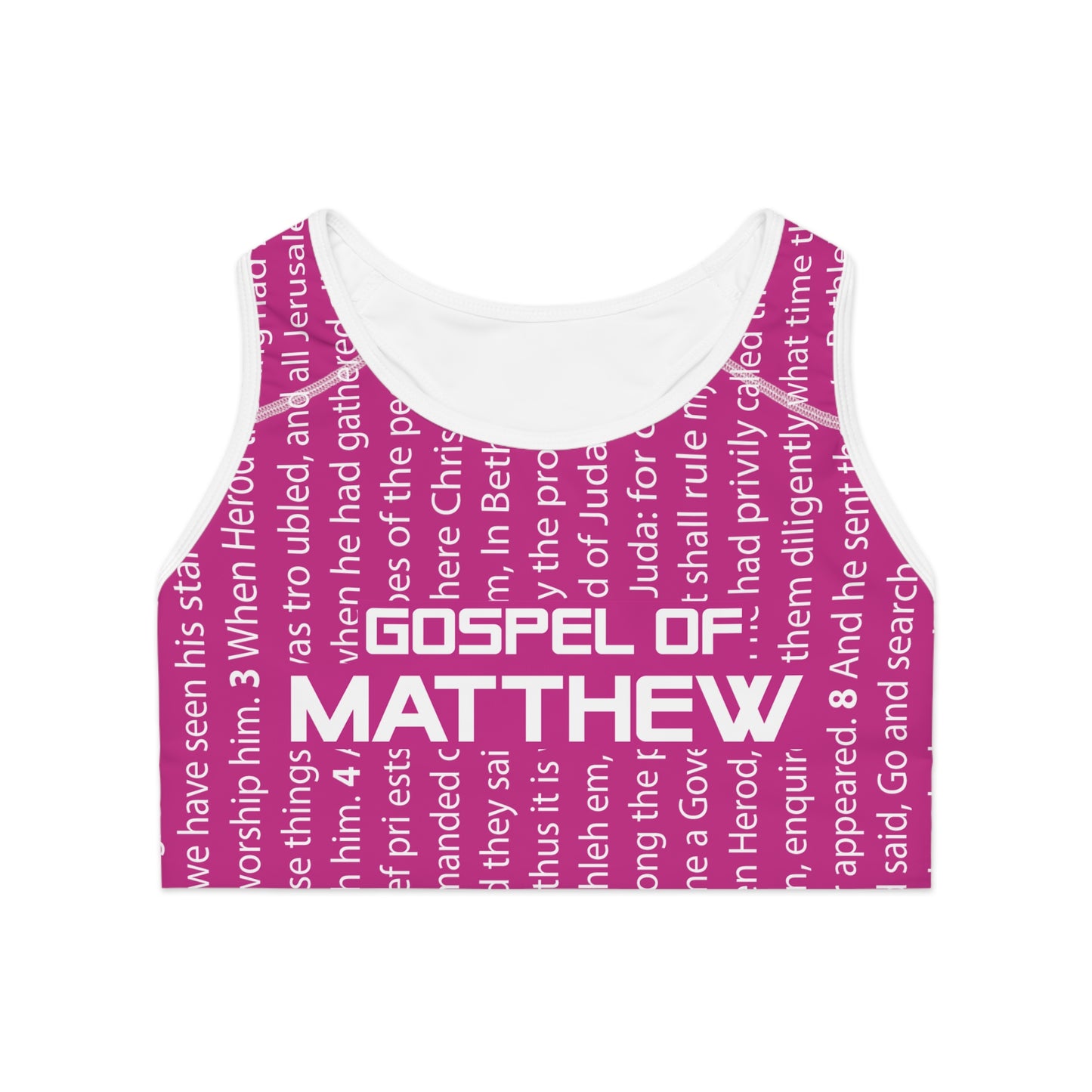 SPORTS BRA - Gospel of Matthew