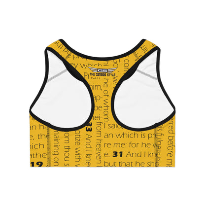 SPORTS BRA - Gospel of John
