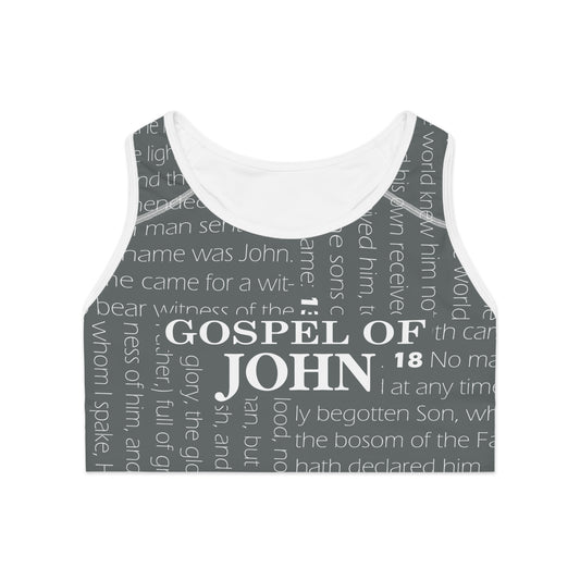 SPORTS BRA - Gospel of John