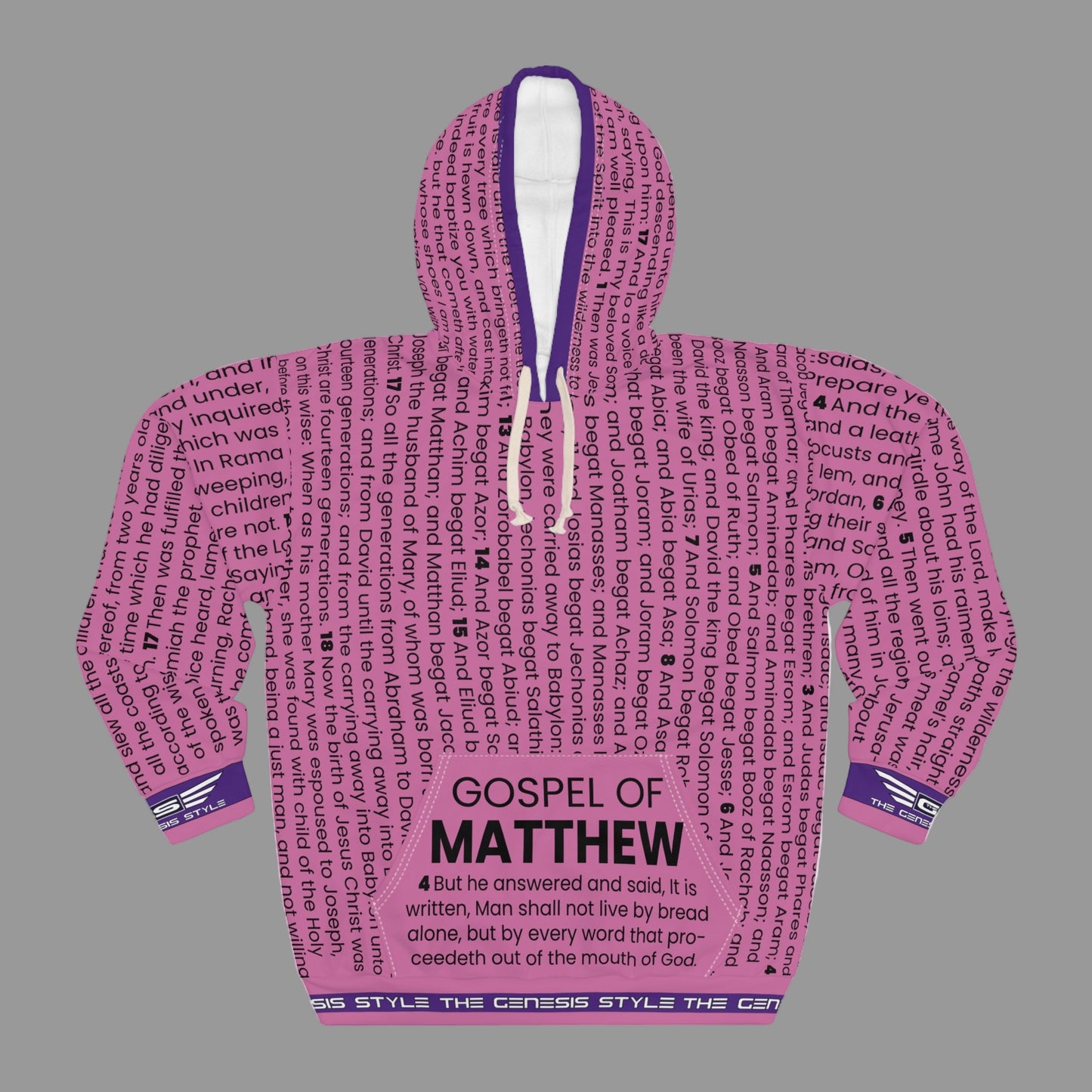 GOSPEL HOODIE PULLOVER - Gospel of Matthew