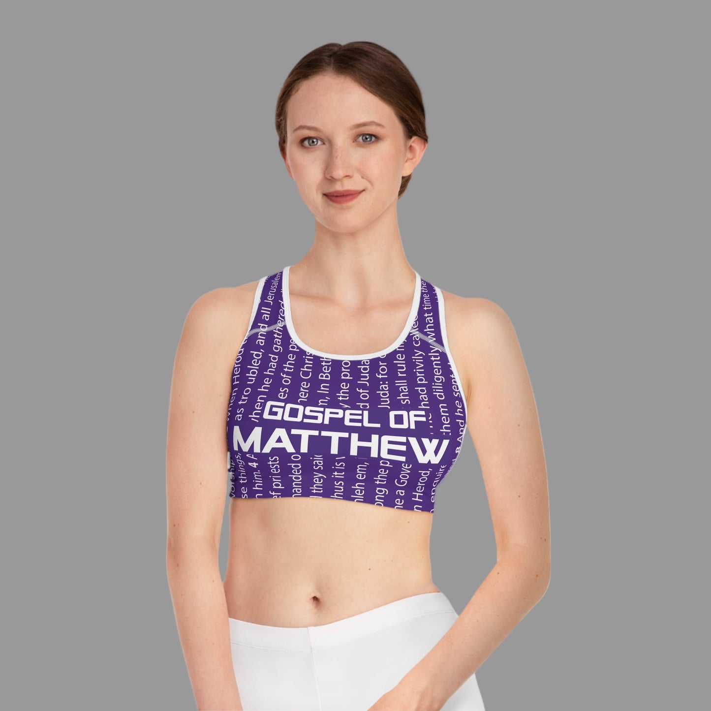 SPORTS BRA - Gospel of Matthew