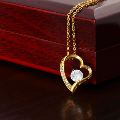 Amazing "Forever Love" Necklace with Message Card for YOUR  AMAZING WIFE