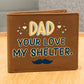 Excellent Graphic Leather Wallet FOR YOUR DAD