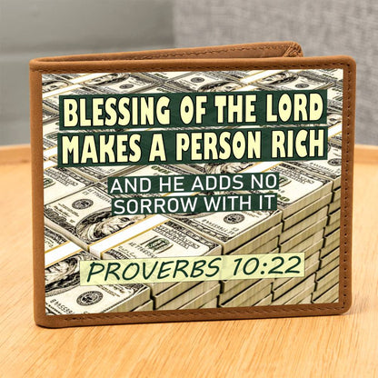 WALLET - Proverbs 10:22