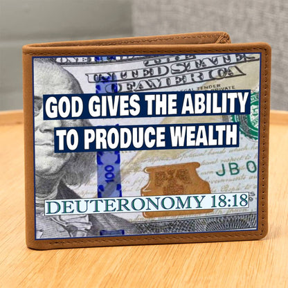 WALLET - Deuteronomy 8:18