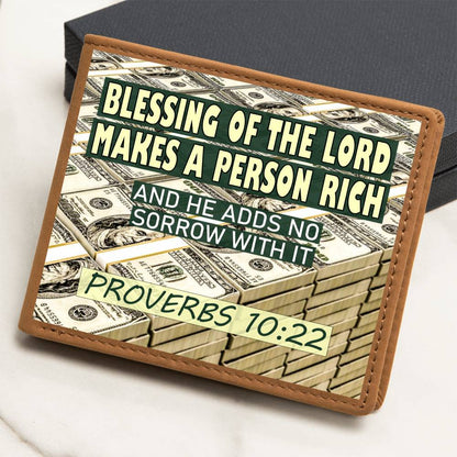 WALLET - Proverbs 10:22