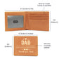 Excellent Graphic Leather Wallet FOR YOUR DAD