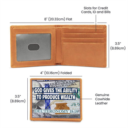 WALLET - Deuteronomy 8:18