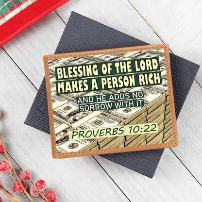 WALLET - Proverbs 10:22