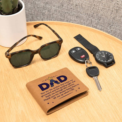 Excellent Graphic Leather Wallet FOR YOUR DAD