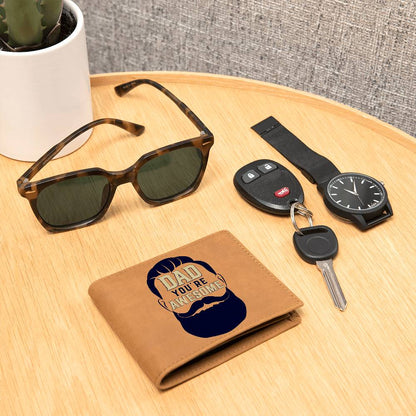 Excellent Graphic Leather Wallet FOR YOUR DAD