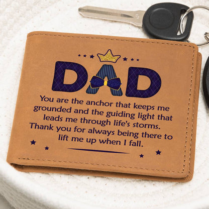 Excellent Graphic Leather Wallet FOR YOUR DAD