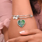 Best-Seller "Created by God" Heart Bangle for MOM