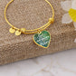 Best-Seller "Created by God" Heart Bangle for MOM