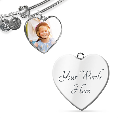 CREATE YOUR OWN Amazing Unique Heart Bangle