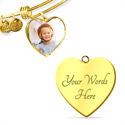 CREATE YOUR OWN Amazing Unique Heart Bangle
