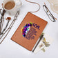 Impressive Graphic Leather Journal with message FOR YOUR SON