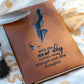 Impressive Graphic Leather Journal with message FOR EVERYONE
