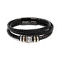 Trending Men's Luxury "Love You Forever" Leather Bracelet with Love Message Card JUST FOR HIM