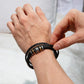 Trending Men's Luxury "Love You Forever" Leather Bracelet with Love Message Card JUST FOR HIM