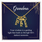 CREATE YOUR OWN Adjustable Vertical Unique Significant Meaningful MULTI-NAME Necklace with Message Card for GRANDMA