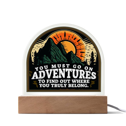 Spectacular Printed Dome Acrylic Plaque FOR EVERYONE