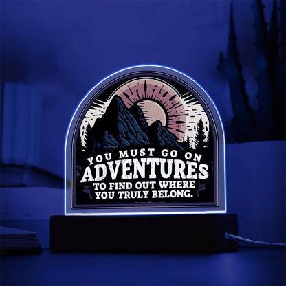 Spectacular Printed Dome Acrylic Plaque FOR EVERYONE