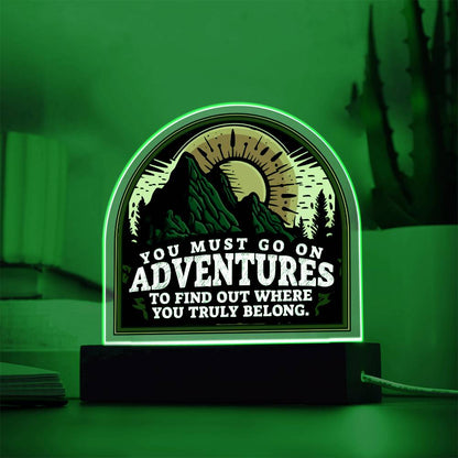 Spectacular Printed Dome Acrylic Plaque FOR EVERYONE