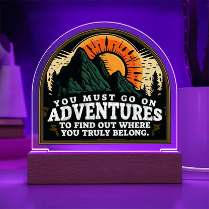 Spectacular Printed Dome Acrylic Plaque FOR EVERYONE