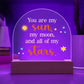 Spectacular Printed Dome Acrylic Plaque FOR YOUR LOVED ONE