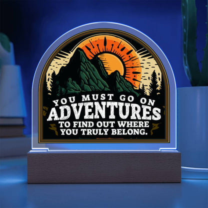 Spectacular Printed Dome Acrylic Plaque FOR EVERYONE