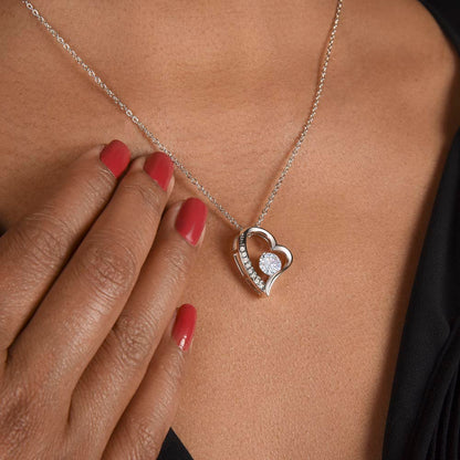 Amazing "Forever Love" Necklace with Message Card for YOUR  AMAZING WIFE