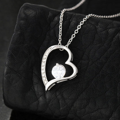 Amazing "Forever Love" Necklace with Message Card for YOUR  AMAZING WIFE